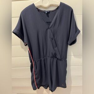 Tommy Hilfiger Navy Romper – Size 18